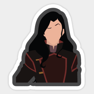 Avatar The Legend of Korra Asami minimalist Sticker